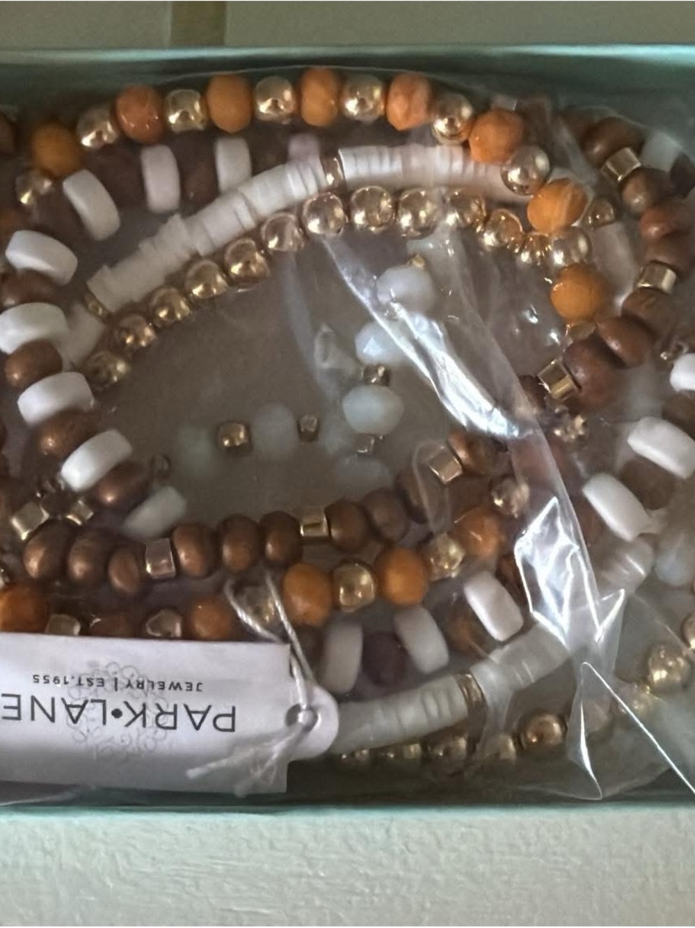 Park Lane Sandlewood Beaded Bracelet Set